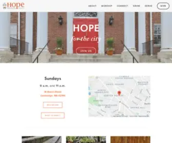 Hopefellowshipchurch.org(Hope Fellowship Church) Screenshot