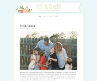 Hopefilledhome.com(Hope Filled Home) Screenshot