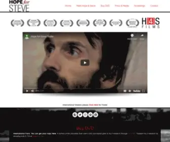 Hopeforstevefilm.com(Hopeforstevefilm) Screenshot