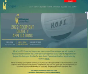 Hopehelps.com(Home) Screenshot