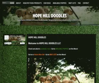 Hopehilldoodles.com(Family Owners & Breeders of Premium Quality Doodles) Screenshot