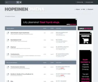 Hopeinenomena.net(Hopeinen Omena) Screenshot