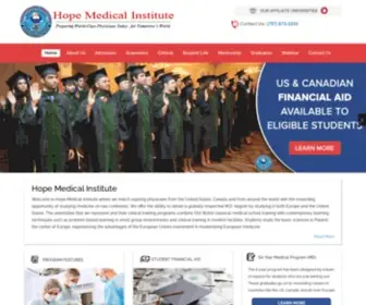 Hopemedicalinstitute.org(Hope Medical Institute) Screenshot