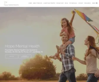 Hopementalhealth.com(Hope Mental Health) Screenshot