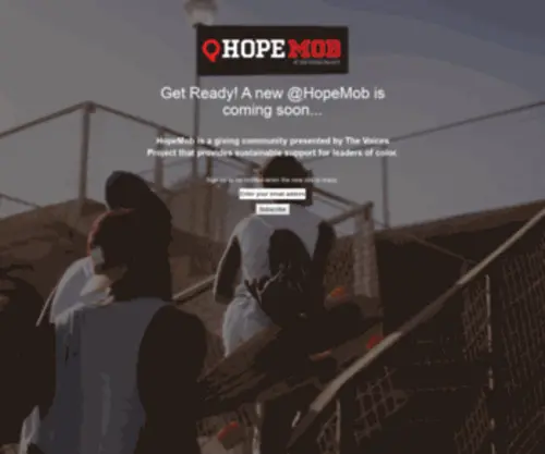Hopemob.org(Hopemob) Screenshot