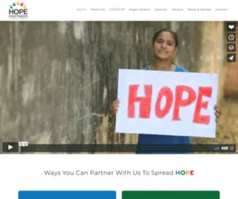 Hopepartners.org(Hope Partners) Screenshot