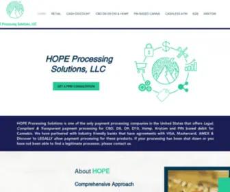 Hopeprocessing.com(CBD and Cannabis POS) Screenshot