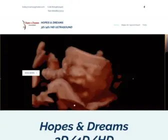 Hopesanddreams4D.com(Hopes & Dreams 3D/4D/HD Ultrasound) Screenshot