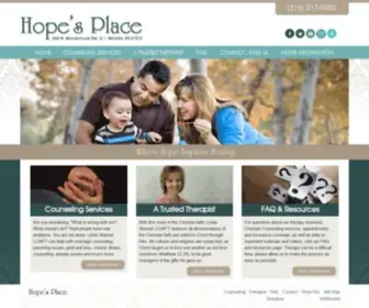 Hopesplacecounseling.com(Hope's Place) Screenshot