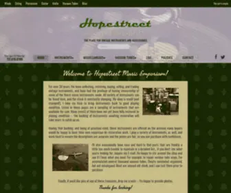 Hopestreet-Music-Emporium.com(Hopestreet Music Emporium) Screenshot