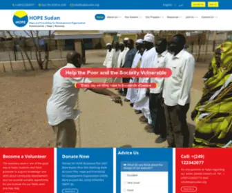 Hopesudan.org(HOPE Sudan) Screenshot