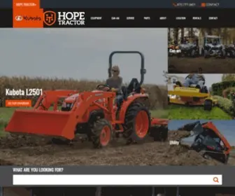 Hopetractor.com Screenshot