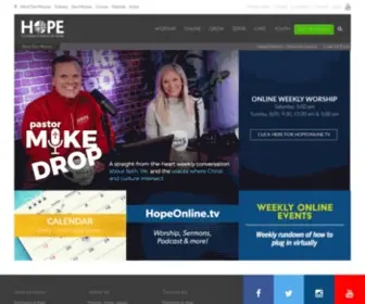 Hopewdm.org(Lutheran Church of Hope) Screenshot