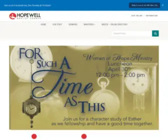 Hopewellbaptistfl.org(Hopewell) Screenshot