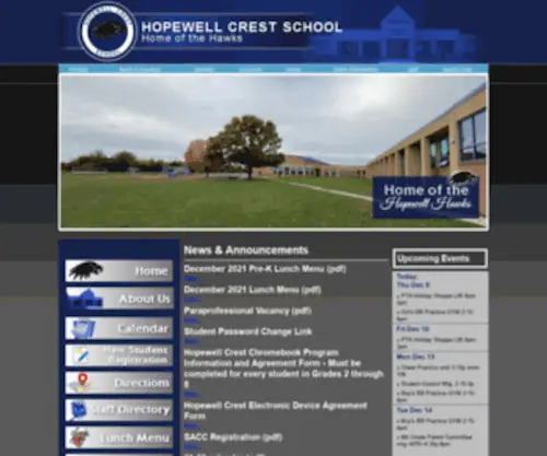Hopewellcrest.org(Hopewell Crest School) Screenshot