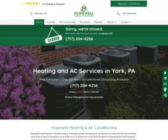 Hopewellheating.com(Hopewellheating) Screenshot