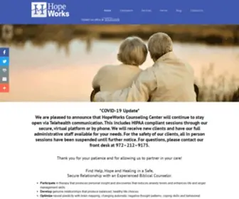 Hopeworkscounseling.org(HopeWorks Counseling) Screenshot