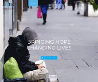 Hopeworldwide.org.uk(Bringing Hope Saving Lives) Screenshot