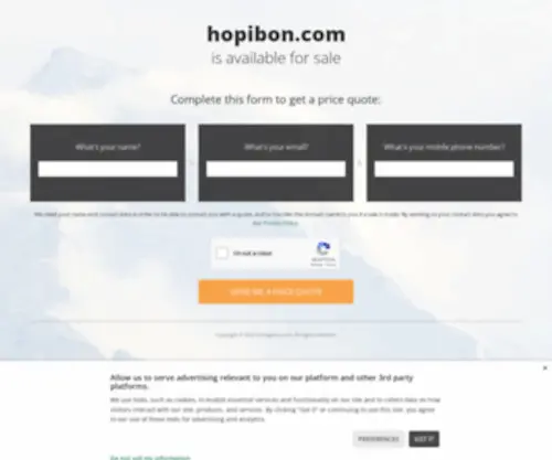 Hopibon.com(Hopibon) Screenshot