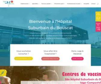 Hopitaldubouscat.com(Accueil) Screenshot