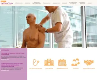 Hopitalporteverte.com(Hôpital) Screenshot