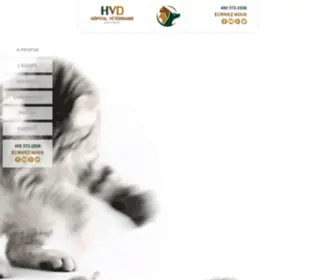 Hopitalveterinairedufferin.com(Hôpital Vétérinaire Dufferin) Screenshot