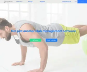 Hopitude.com(Booking and club management for gyms and studios) Screenshot