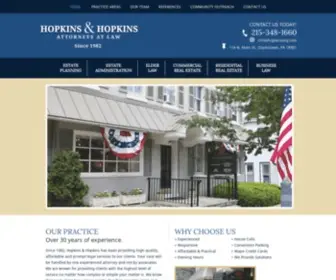 Hopkinsandhopkins.com(Hopkins & Hopkins) Screenshot