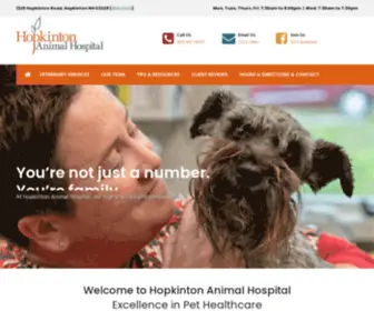 Hopkintonanimalhospital.com(Hopkintonanimalhospital) Screenshot