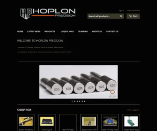 Hoplon.com.au(Hoplon Precision) Screenshot