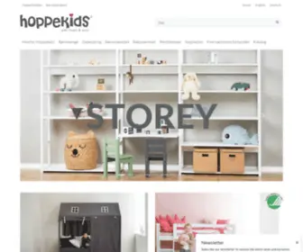 Hoppekids.com(Forside) Screenshot