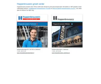 Hoppenbrouwers.nl(Welkom bij Hoppenbrouwers) Screenshot