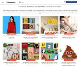 Hoppingo.com(Product Recommendations) Screenshot
