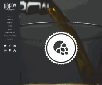 Hoppy.es(La casa de la cerveza artesana en Zaragoza) Screenshot