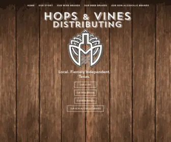 Hopsandvinesdistributing.com(Hops and Vines Distributing) Screenshot