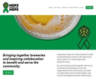 Hopsbrewhope.org(Hops Brew Hope) Screenshot