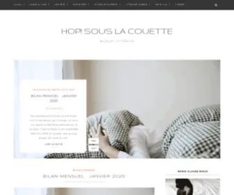 Hopsouslacouette.com(Sous la couette) Screenshot