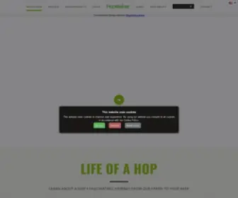 Hopsteiner.com(Buy Hops for Brewing) Screenshot