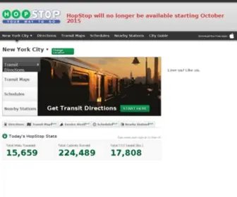 Hopstop.com(Local Transit Directions) Screenshot
