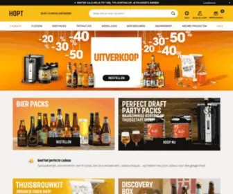 Hopt.be(Bier Online Bestellen) Screenshot