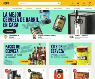 Hopt.es(Compra online cerveza artesanal de todo el mundo) Screenshot