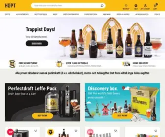 Hopt.se(Köp öl online på HOPT) Screenshot
