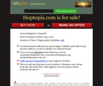 Hoptopia.com(Craft Beer Reviews With Lee Williams) Screenshot