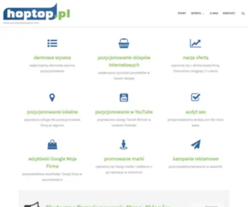 Hoptop.pl(Skuteczne pozycjonowanie stron) Screenshot