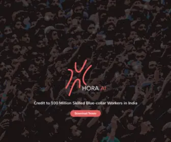 Hora.ai(Credit to 100 million Skilled Blue) Screenshot