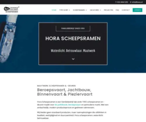 Hora.nl(Hora Scheepsramen) Screenshot