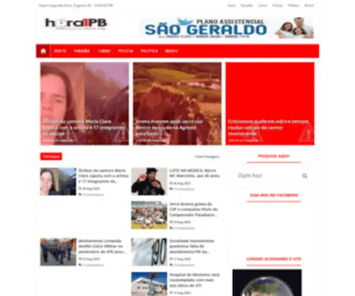 Hora1PB.com.br(YOUR) Screenshot