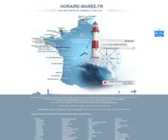 Horaire-Maree.fr(Horaire Mar) Screenshot