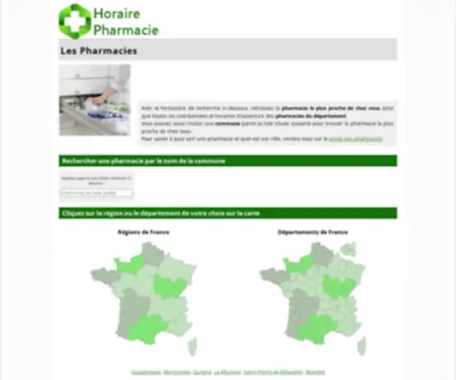 Horaire-Pharmacie.com(Horaire Pharmacie) Screenshot