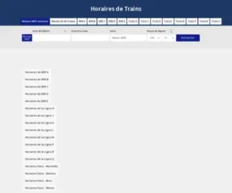 Horaires-DE-Trains.fr(Horaires Trains SNCF) Screenshot